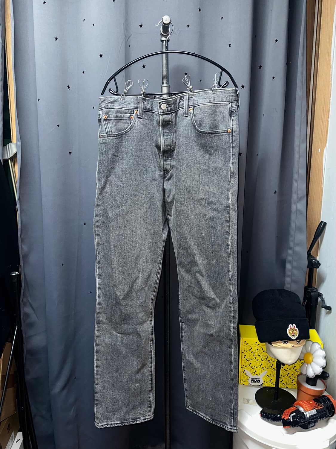 리바이스 501 93 프리미엄 흑청바지 34X32 상품이미지1