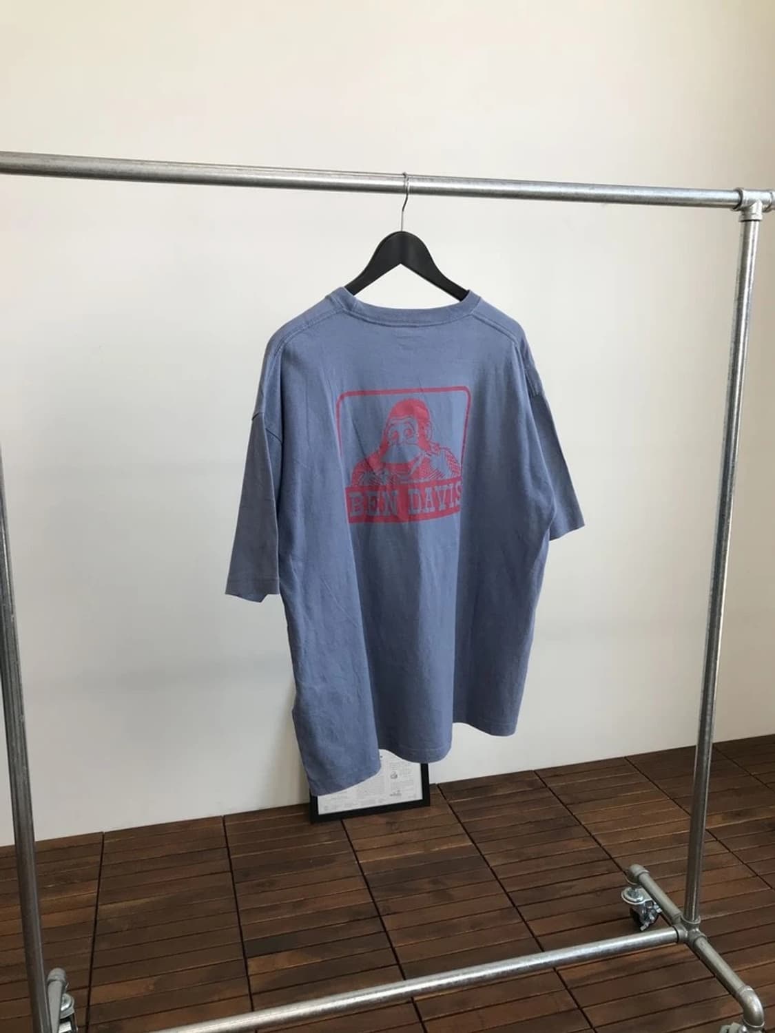 Ben Davis Back Print Gorilla Tee Blue 상품이미지5