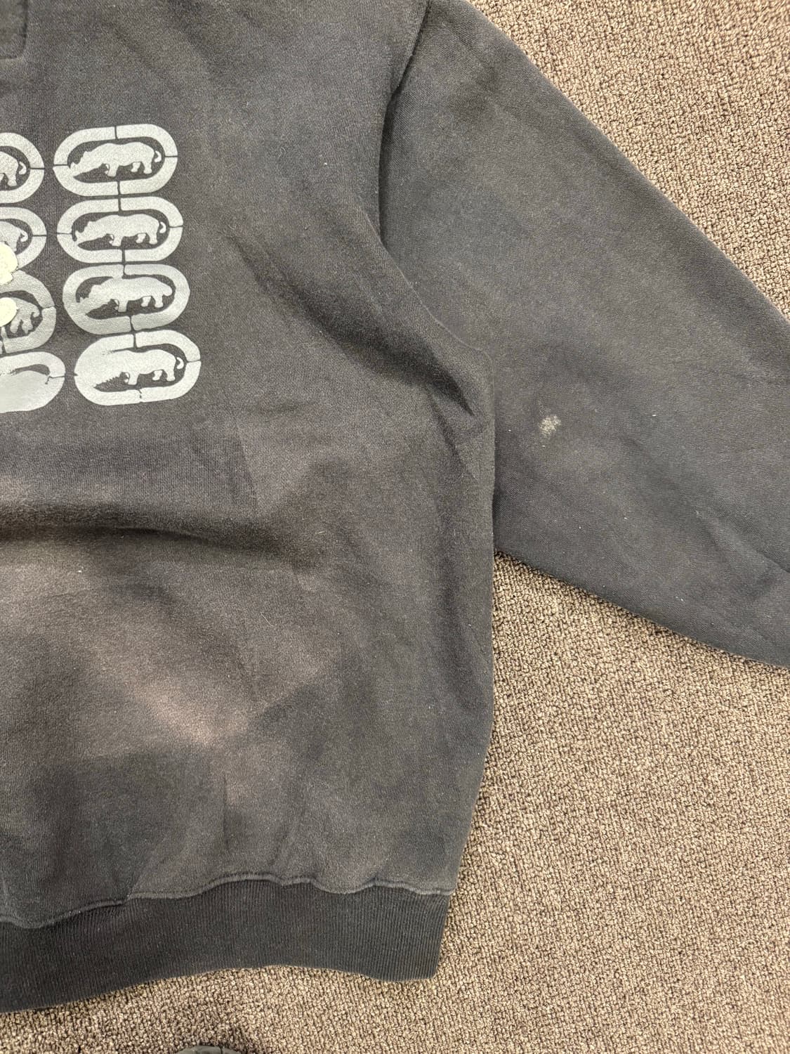 XL)ECKO 빈티지 자수 후드집업 상품이미지9