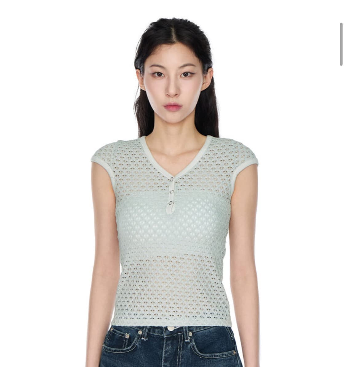 포르테나 민트 코어 네트 반팔 상품이미지3