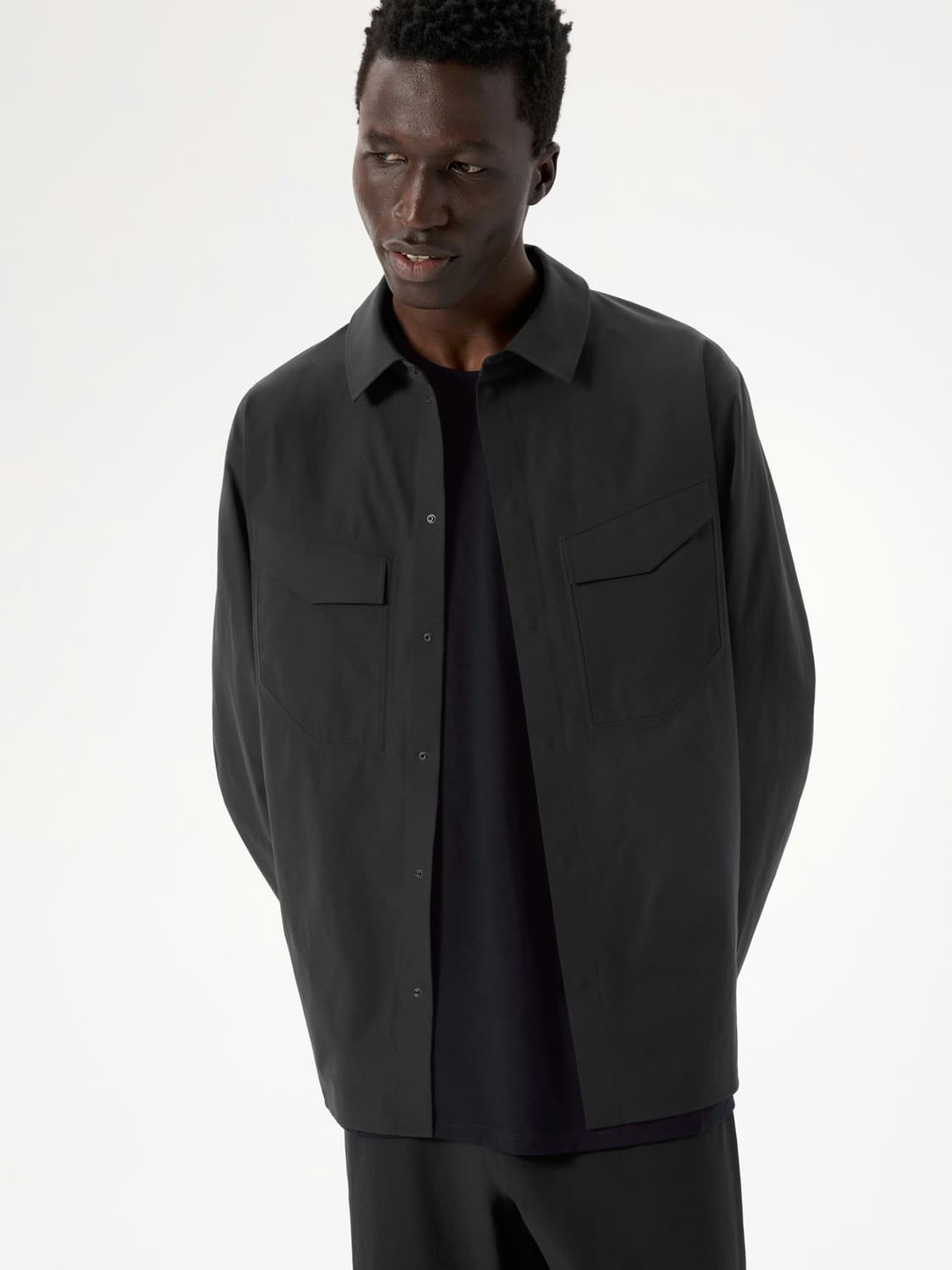 아크테릭스 베일런스 필드 ls 셔츠 블랙 m사이즈 상품이미지1