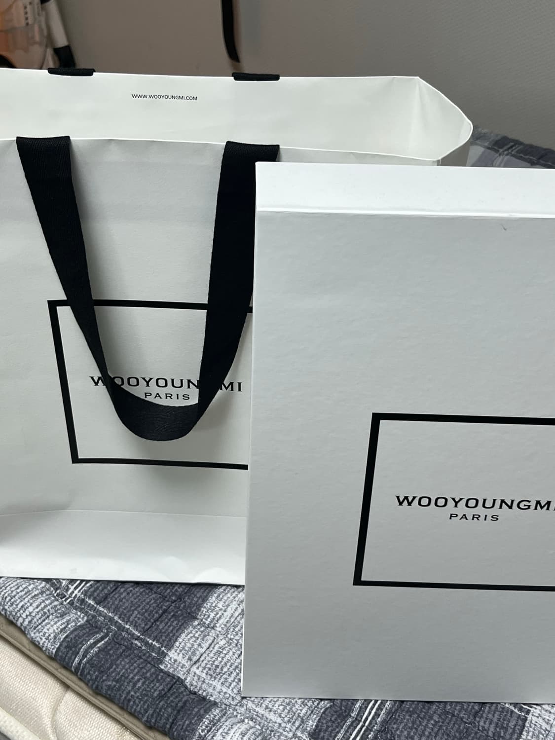 우영미 체크 셔츠 상품이미지8