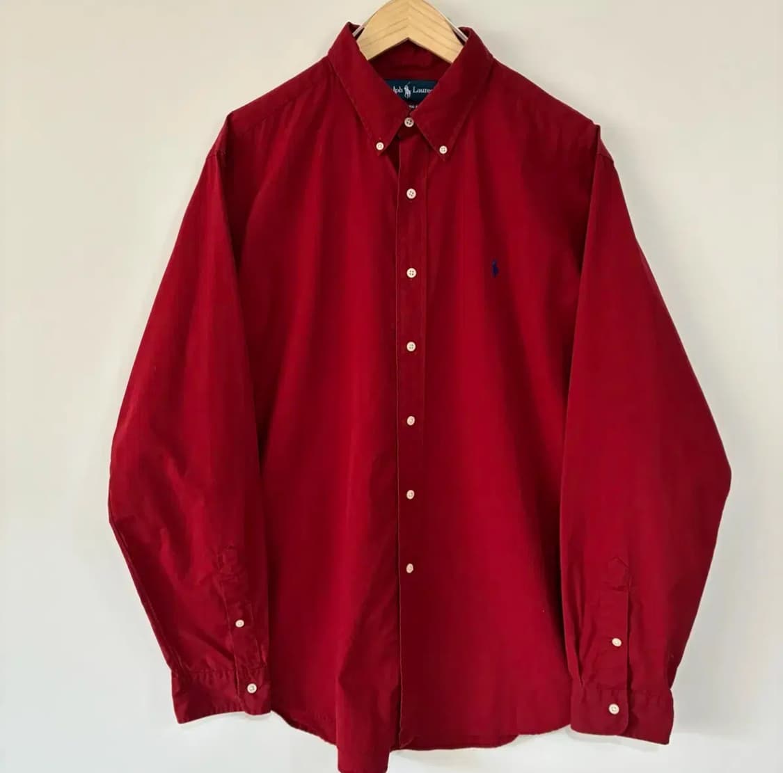 폴로 솔리드 긴팔 셔츠 상품이미지1