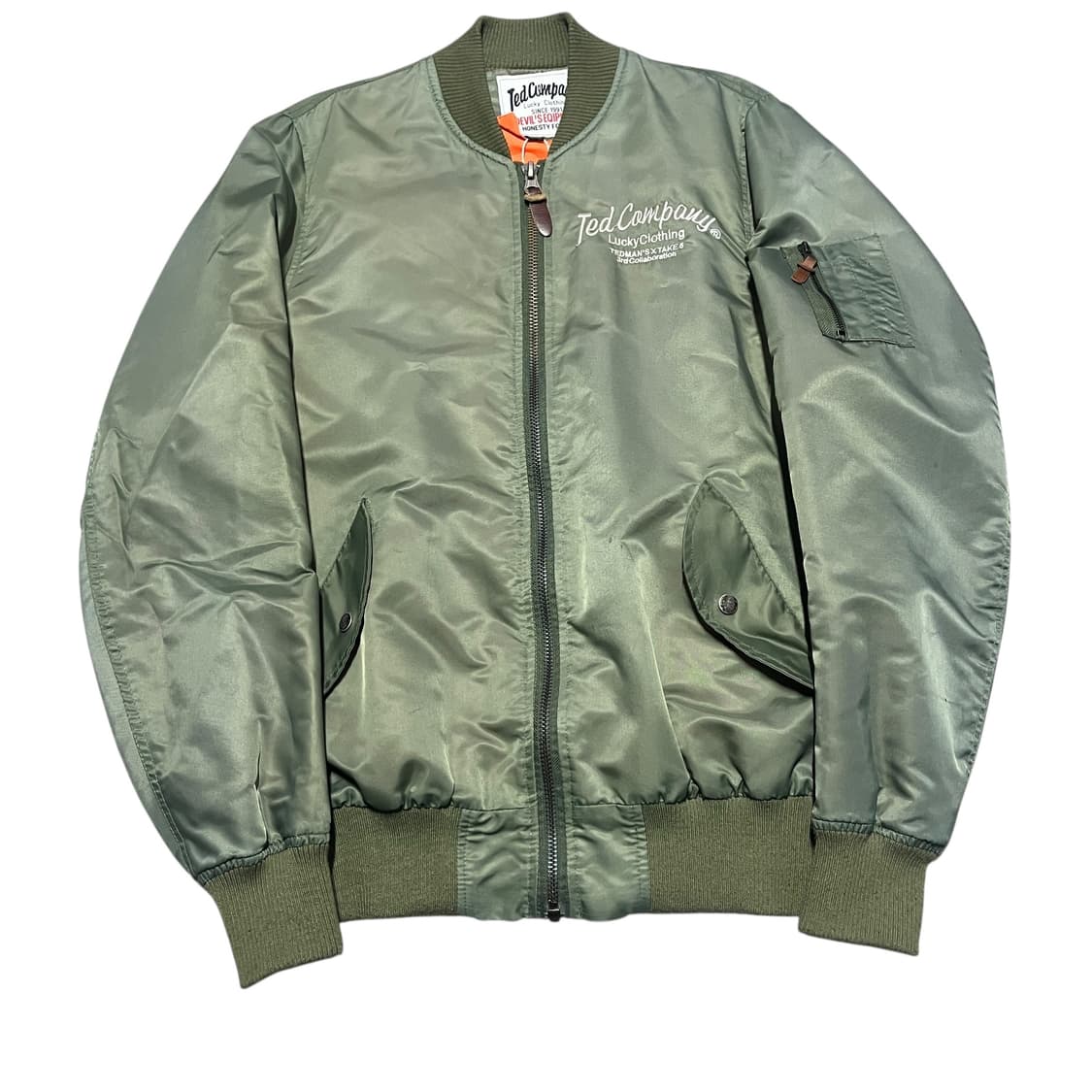 테드 컴퍼니 테드맨 MA-1 봄버 항공점퍼  상품이미지2