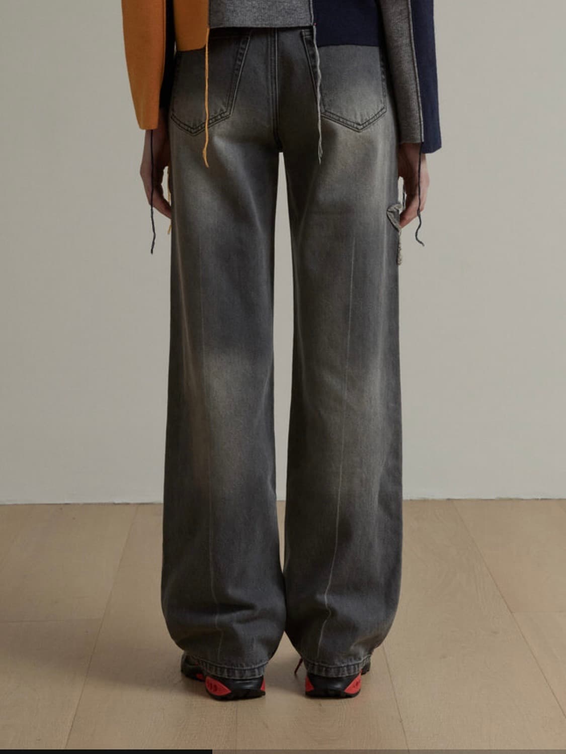 STAR DESTROYED JEANS 상품이미지5