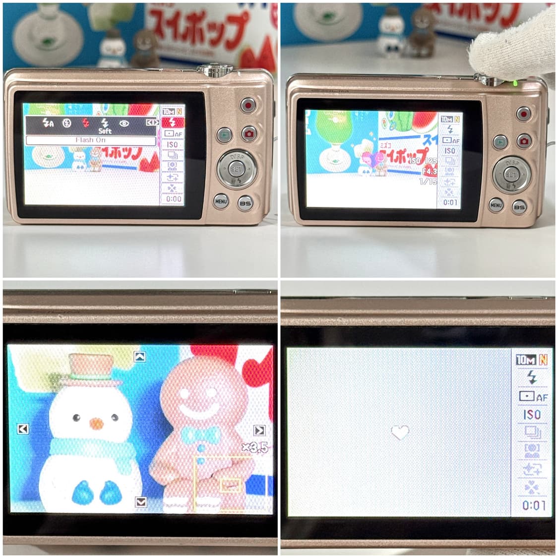 카시오 엑슬림 Z270 로즈골드 빈티지디카 상품이미지7
