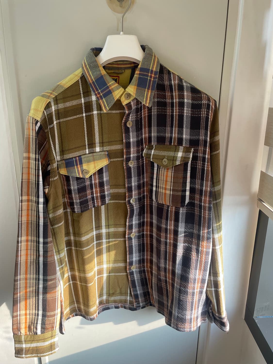 휴먼메이드 크레이지 플란넬 셔츠. L사이즈 상품이미지2