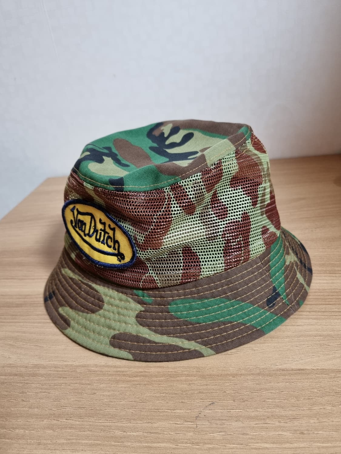 본터치 카모 매쉬 버킷햇 상품이미지3