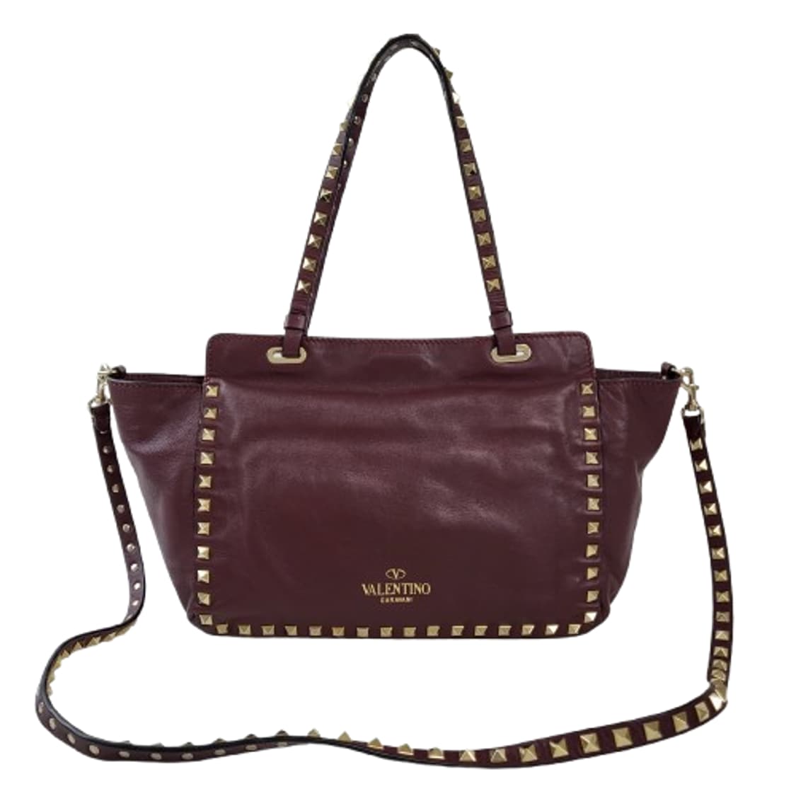 정품 발렌티노 카프스킨 금장 락스터드  2-WAY 상품이미지1