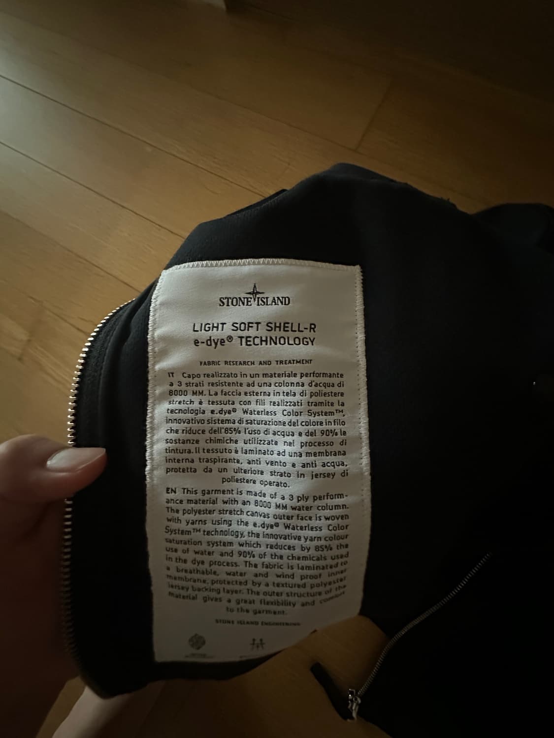 스톤아일랜드 소프트쉘 새상품급 상품이미지2