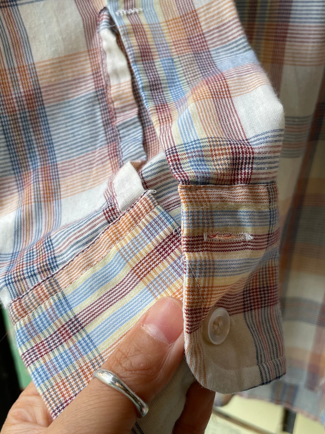 1970-80's Vintage Levi’s Check Shirt  상품이미지5