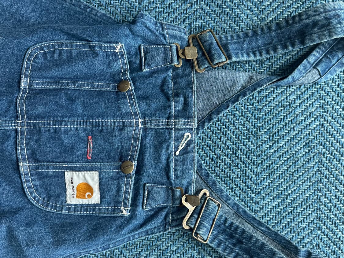 칼하트 데님 오버롤 상품이미지3