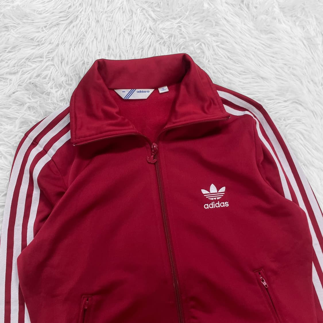 아디다스 파이어버드 트랙탑 져지 버건디 레드 상품이미지3