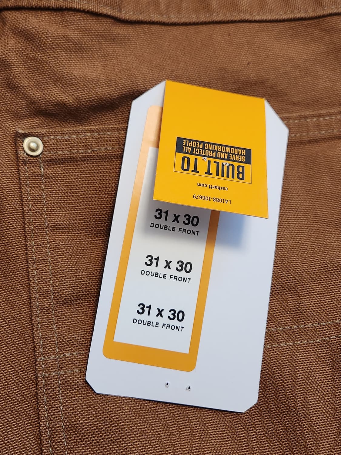 칼하트 B01 브라운 made in USA 상품이미지10