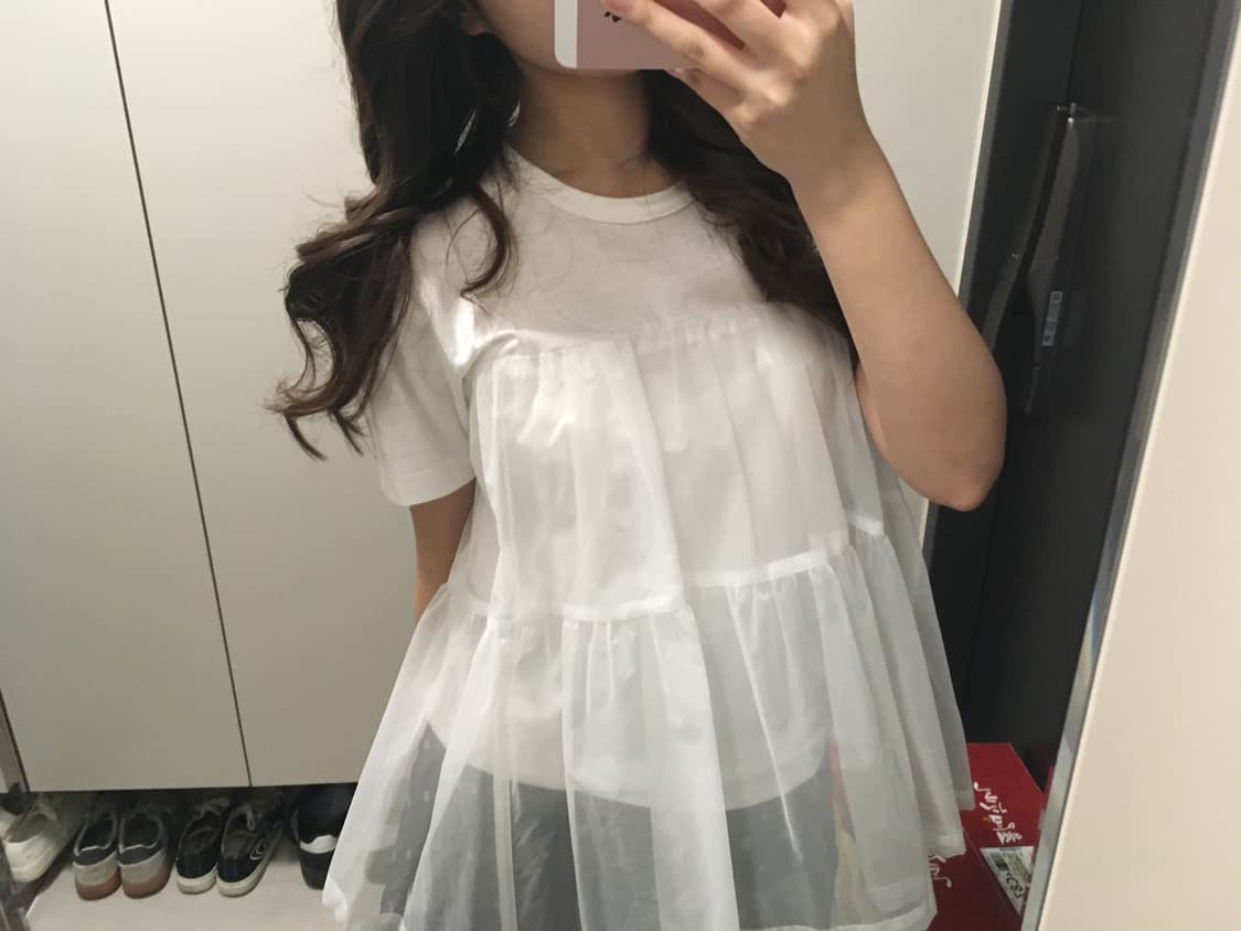 꼼데가르송 걸 반팔 상품이미지2