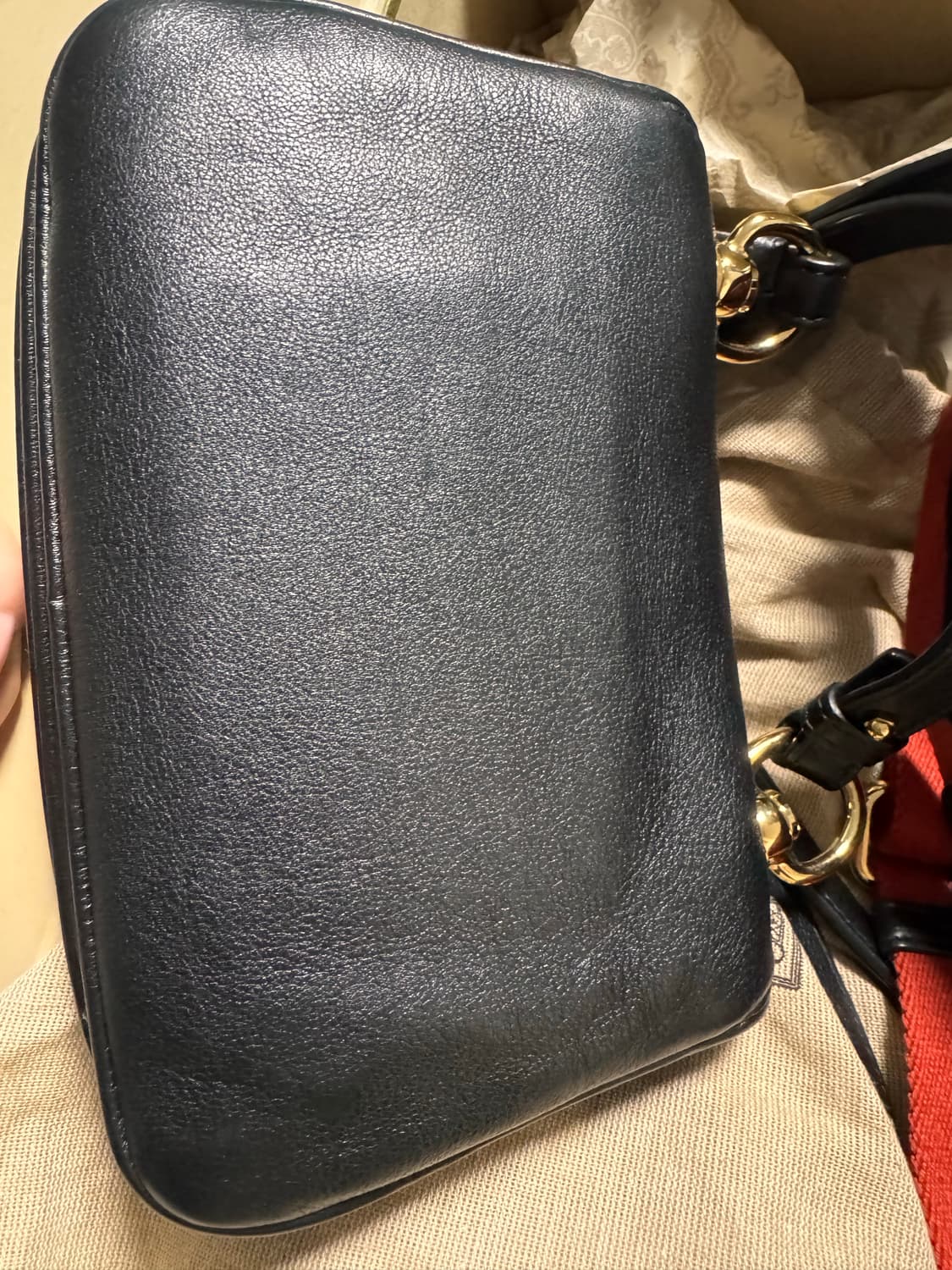 구찌 블론디 미니 숄더백 레더 블랙 상품이미지2