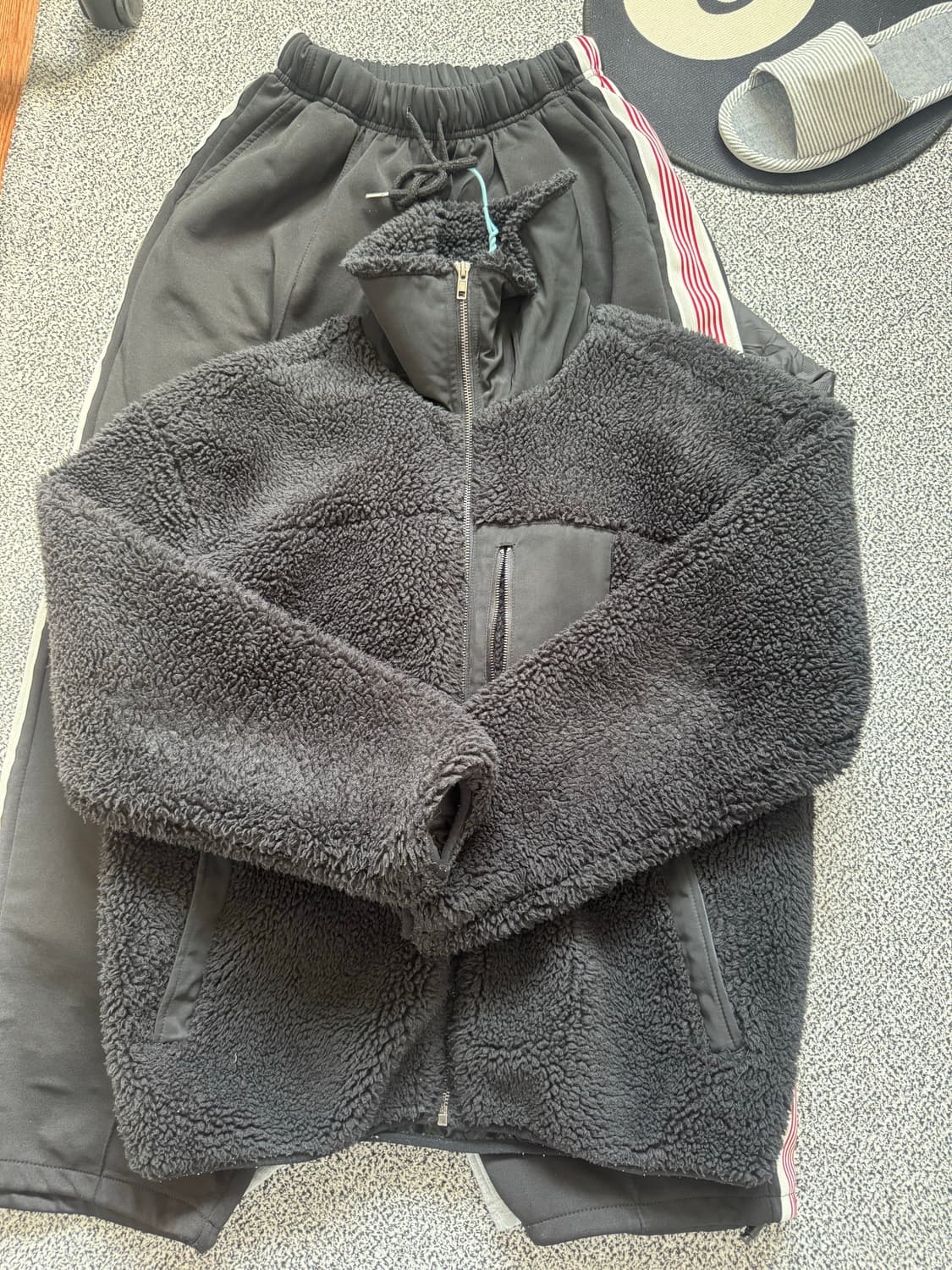 파르티멘토 플리스 블랙 m 상품이미지2