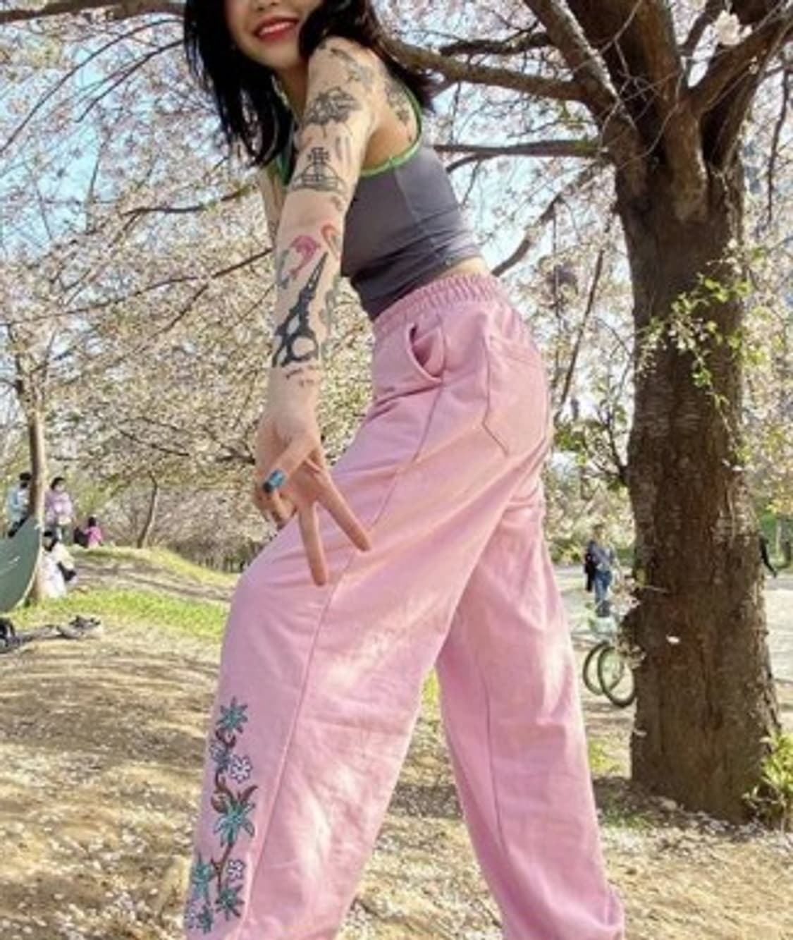 YOUTHBATH 캣앤메이플 조거 스웻 팬츠 PN8022 상품이미지2