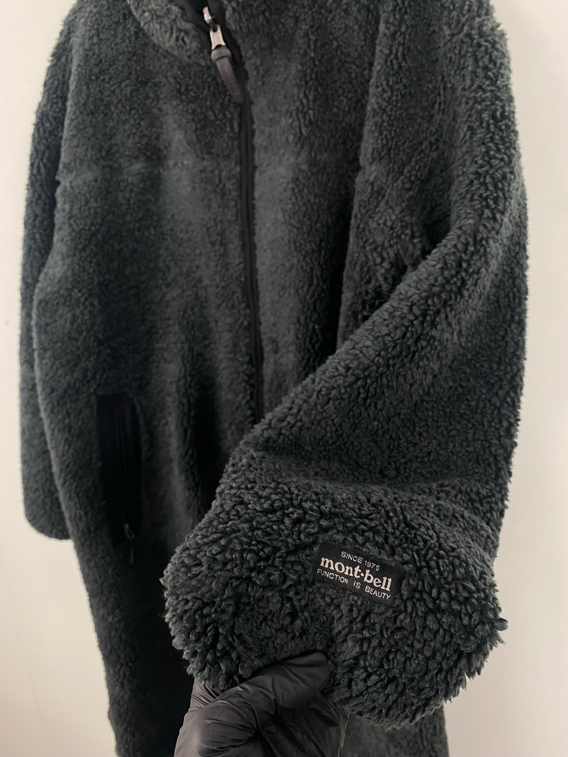 몽벨 리버시블 코비 쉐르파 양털 코트 자켓 L 상품이미지3