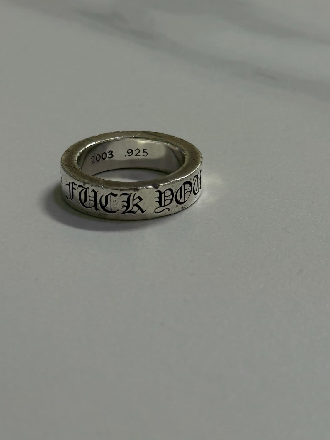 크롬하츠 퍽유링 6mm 상품이미지1