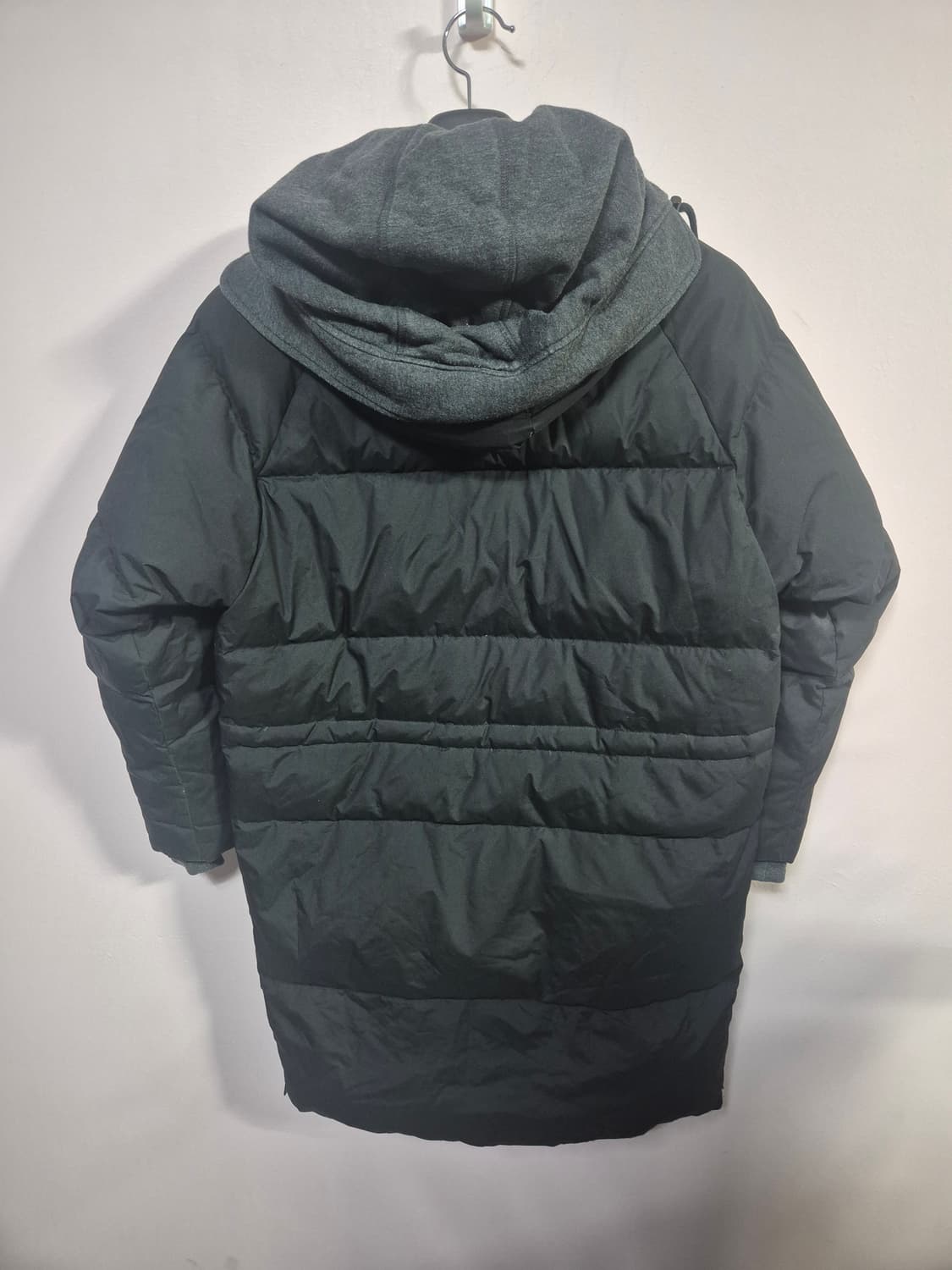 뉴발란스 블랙 롱패딩 후드 점퍼 상품이미지5