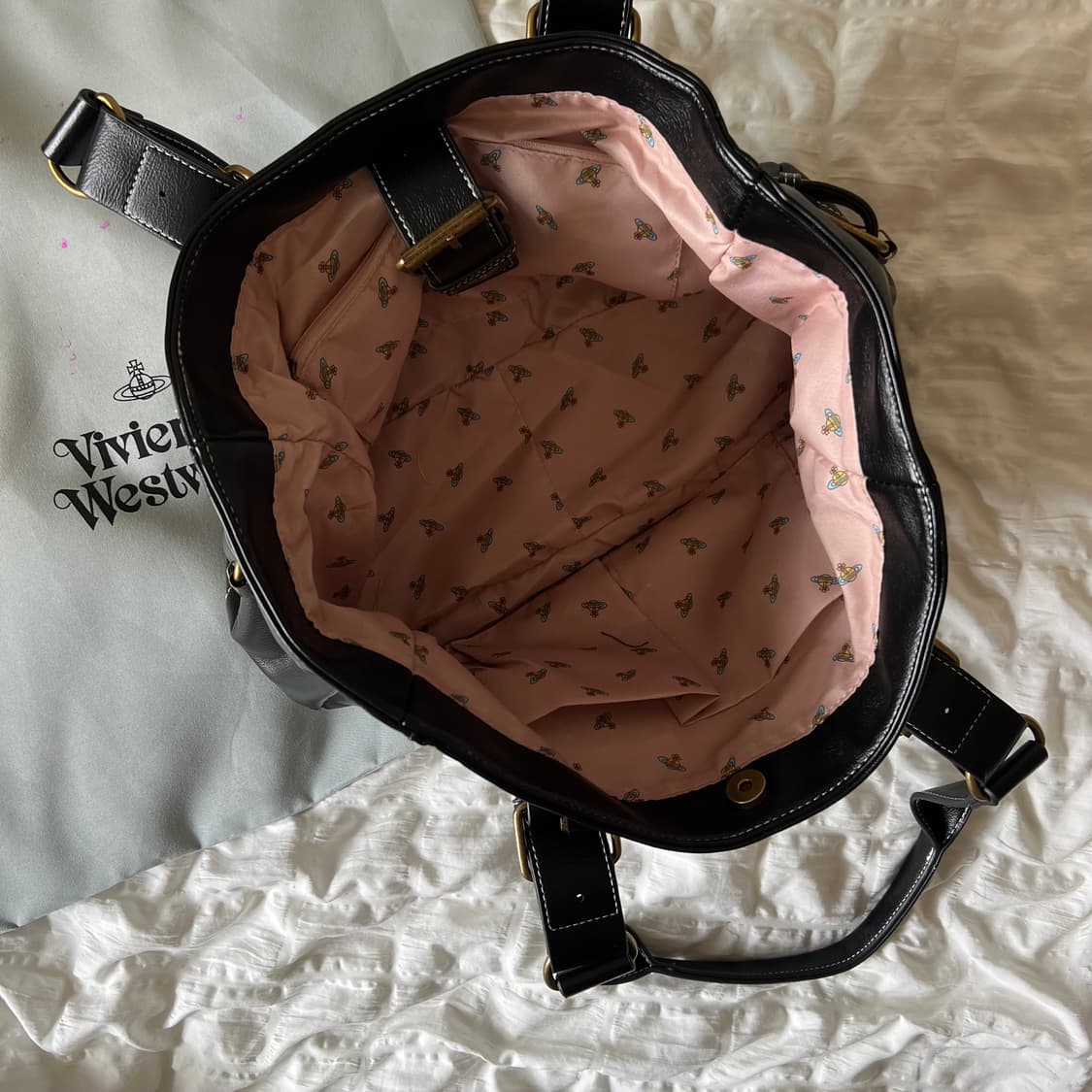 비비안웨스트우드 빈티지 토트백  상품이미지7