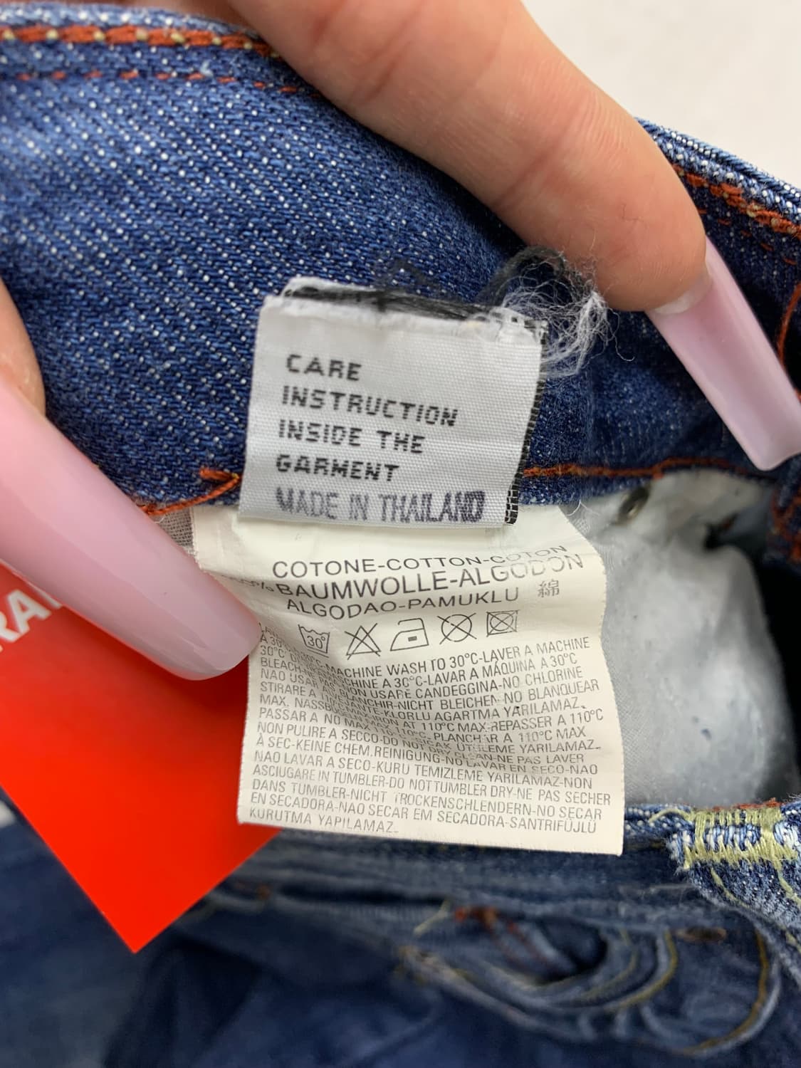 디젤 워싱 디테일 데님 팬츠 #649 상품이미지6