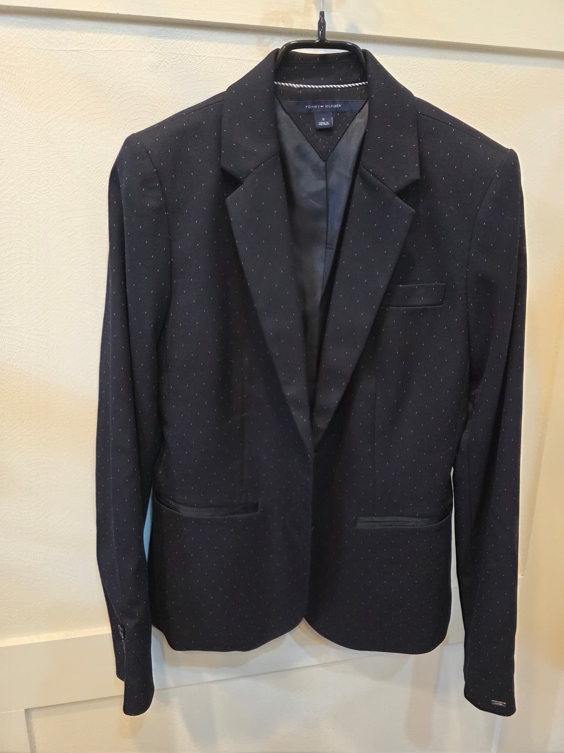 타미힐피거 네이비 도트 여성 자켓 0 상품이미지2