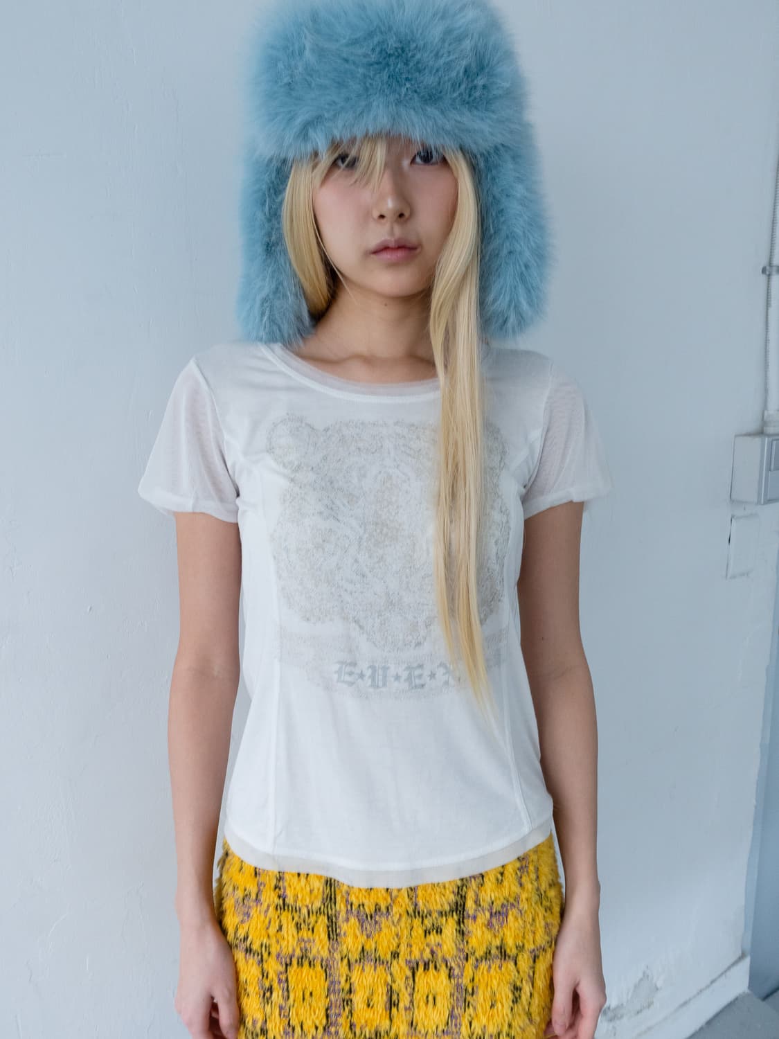 See-through shoulder t-shirts 상품이미지1