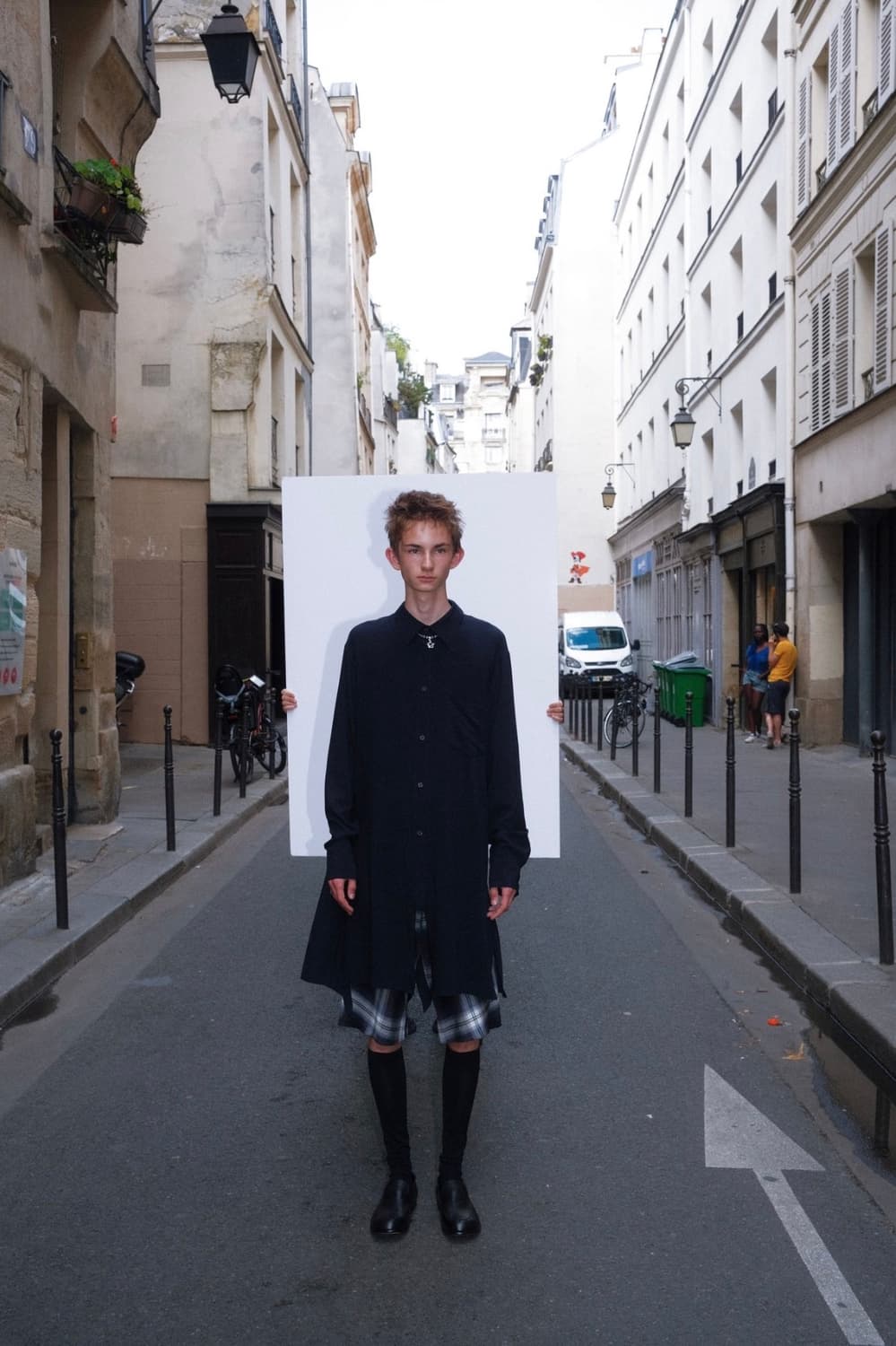 설밤 롱 슬릿 셔츠 상품이미지1