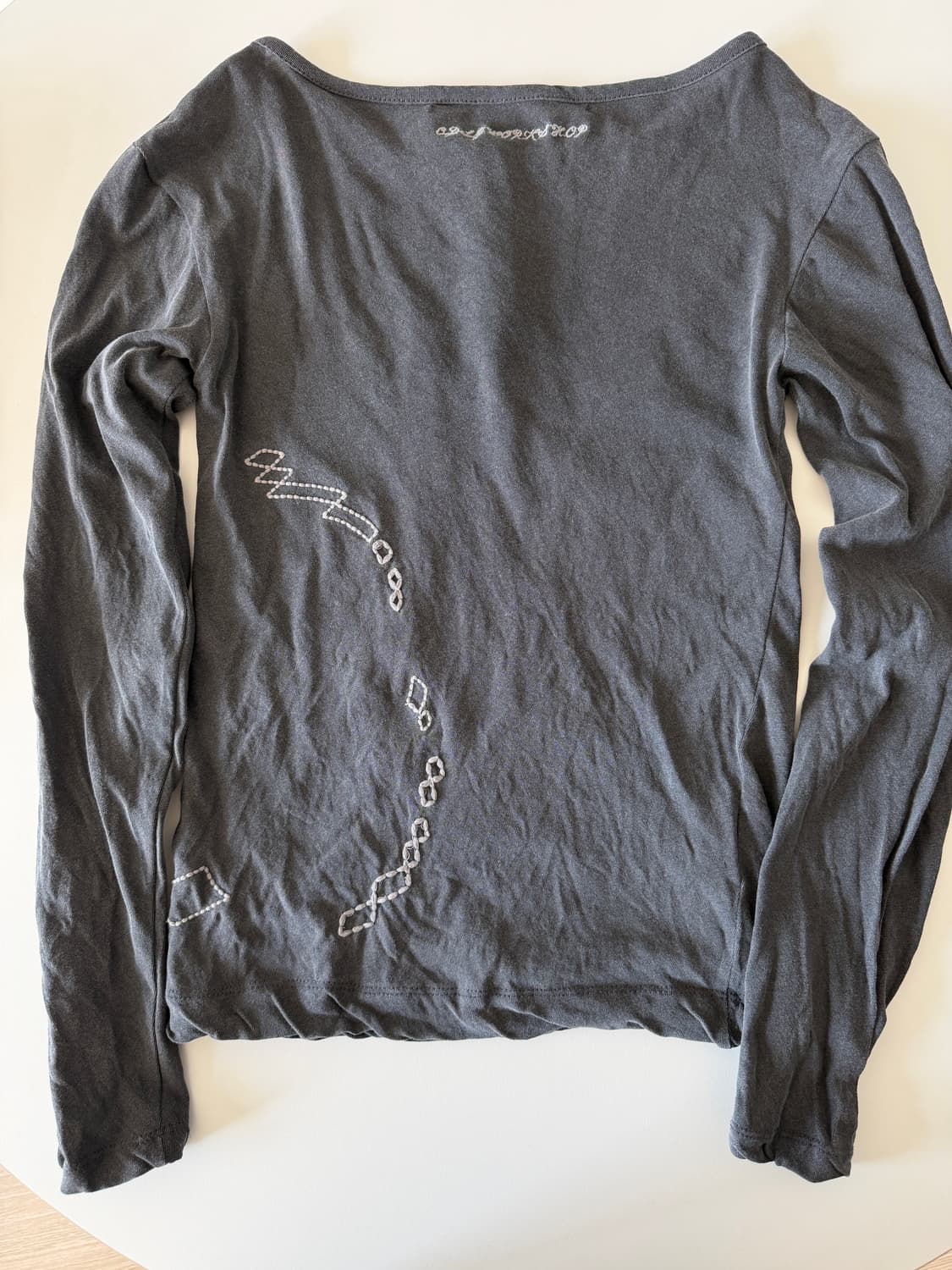 오들리워크샵 Stitch Henley Tee 상품이미지5
