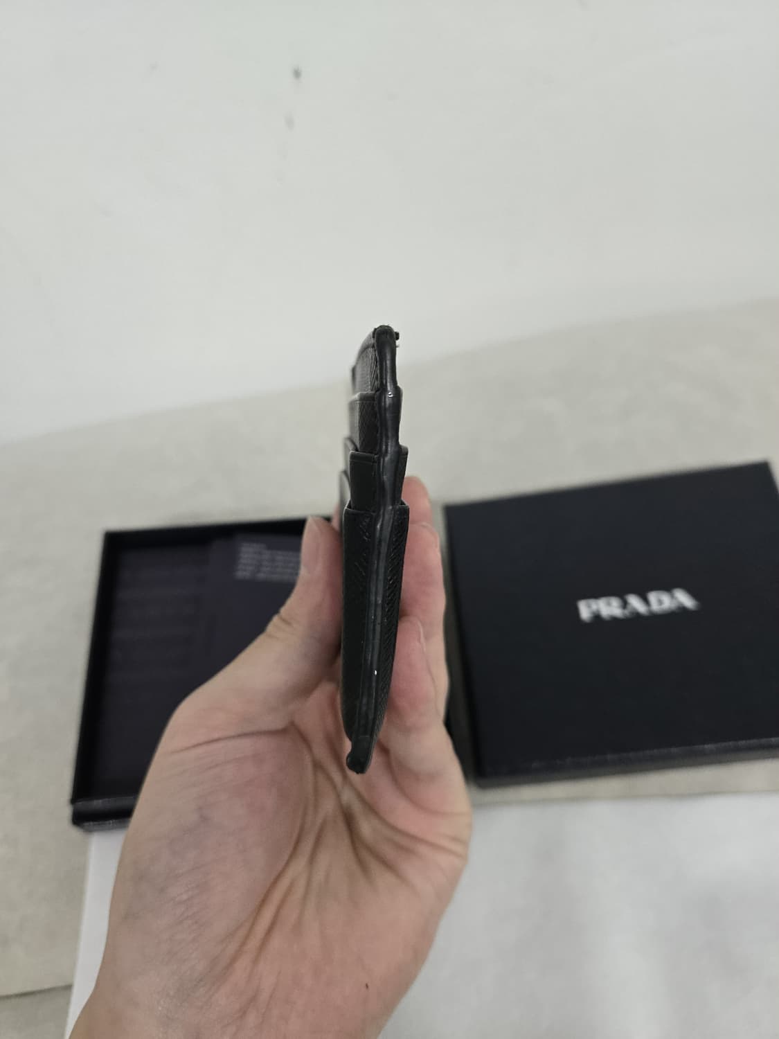 [보증서 정품]프라다 사피아노 카드지갑 상품이미지3