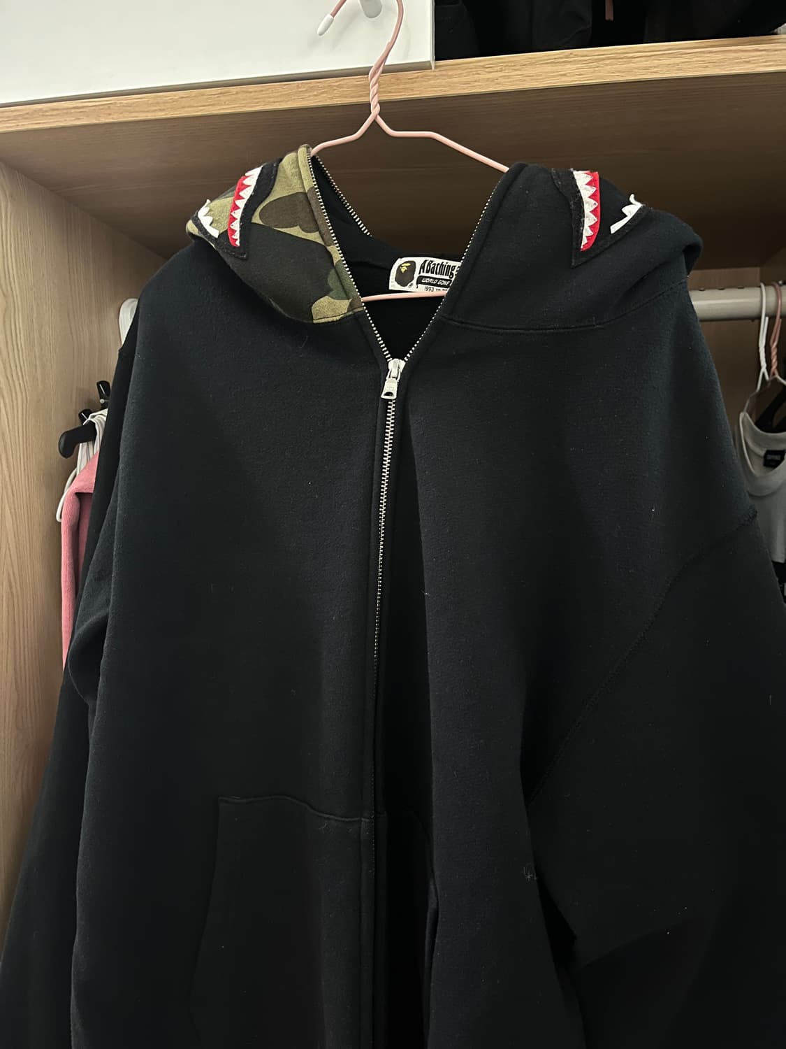 베이프 반카모 후드집업 xl 상품이미지1