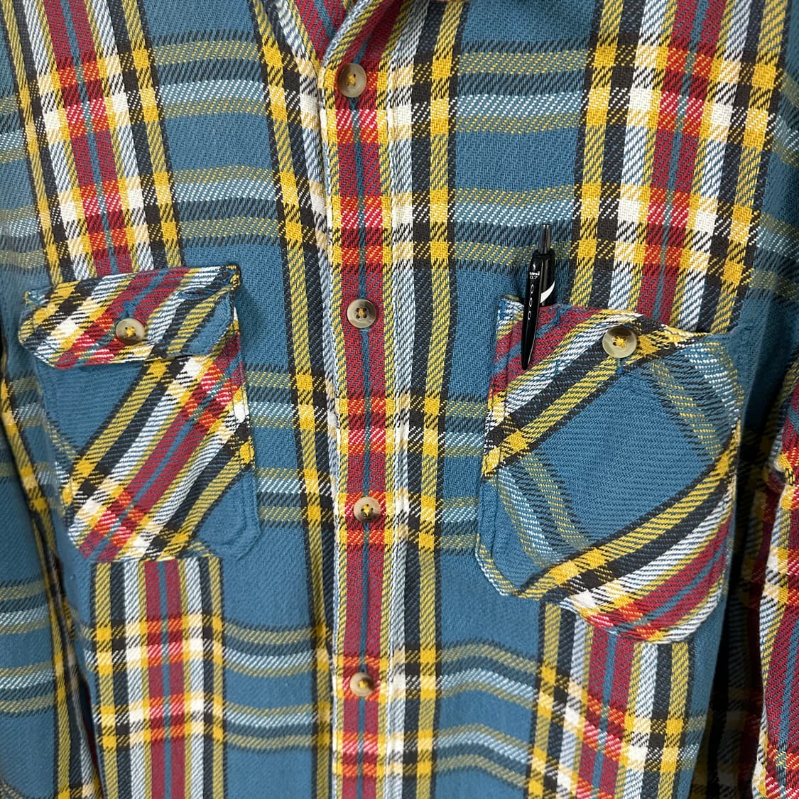 리바이스 플란넬 체크셔츠 상품이미지3