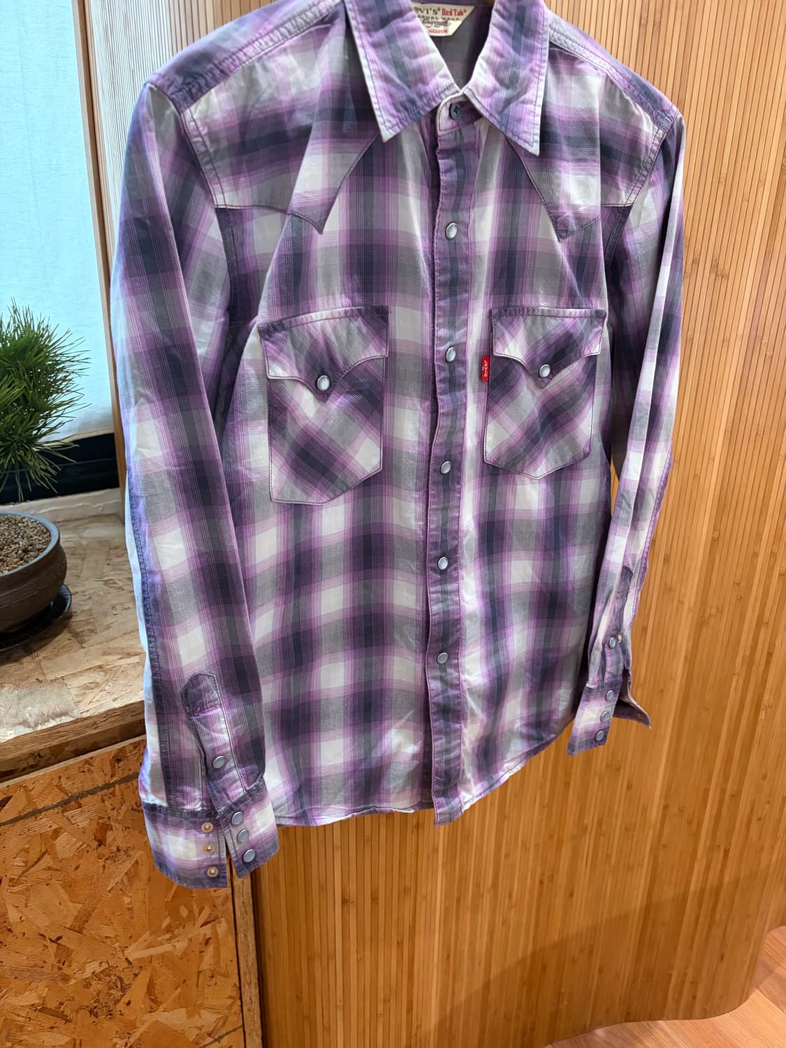 00s Levi's Western Shirt 상품이미지1