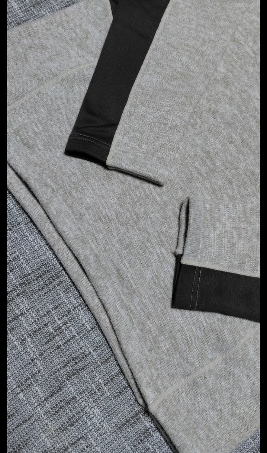 라푸마 남성 반집업 니트 100 상품이미지3