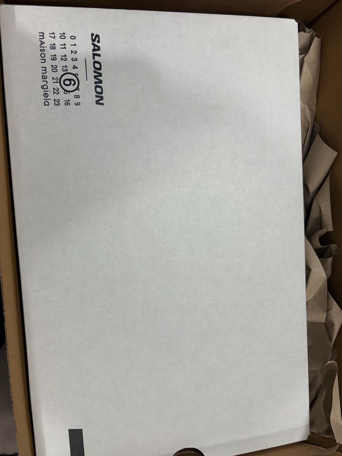 살로몬x MM6 메종 마르지엘라 XT-4 뮬 블랙 260 상품이미지3
