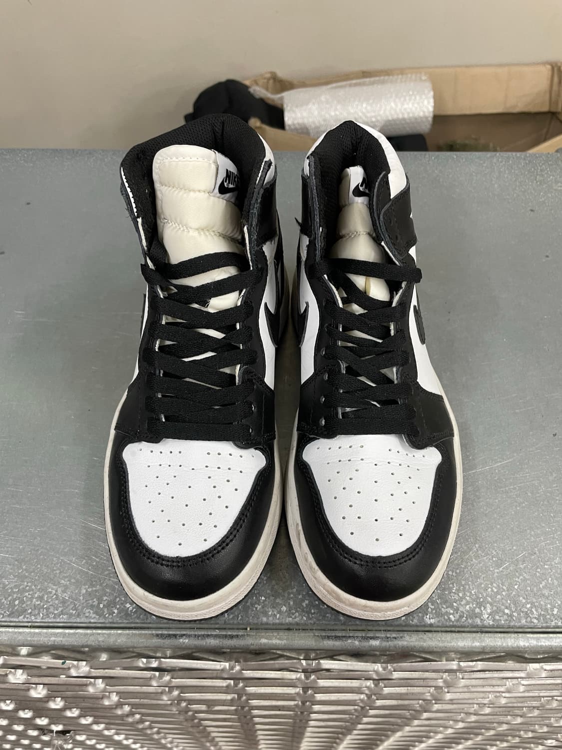 나이키 조던 1 하이 85 블랙 화이트 240 상품이미지5