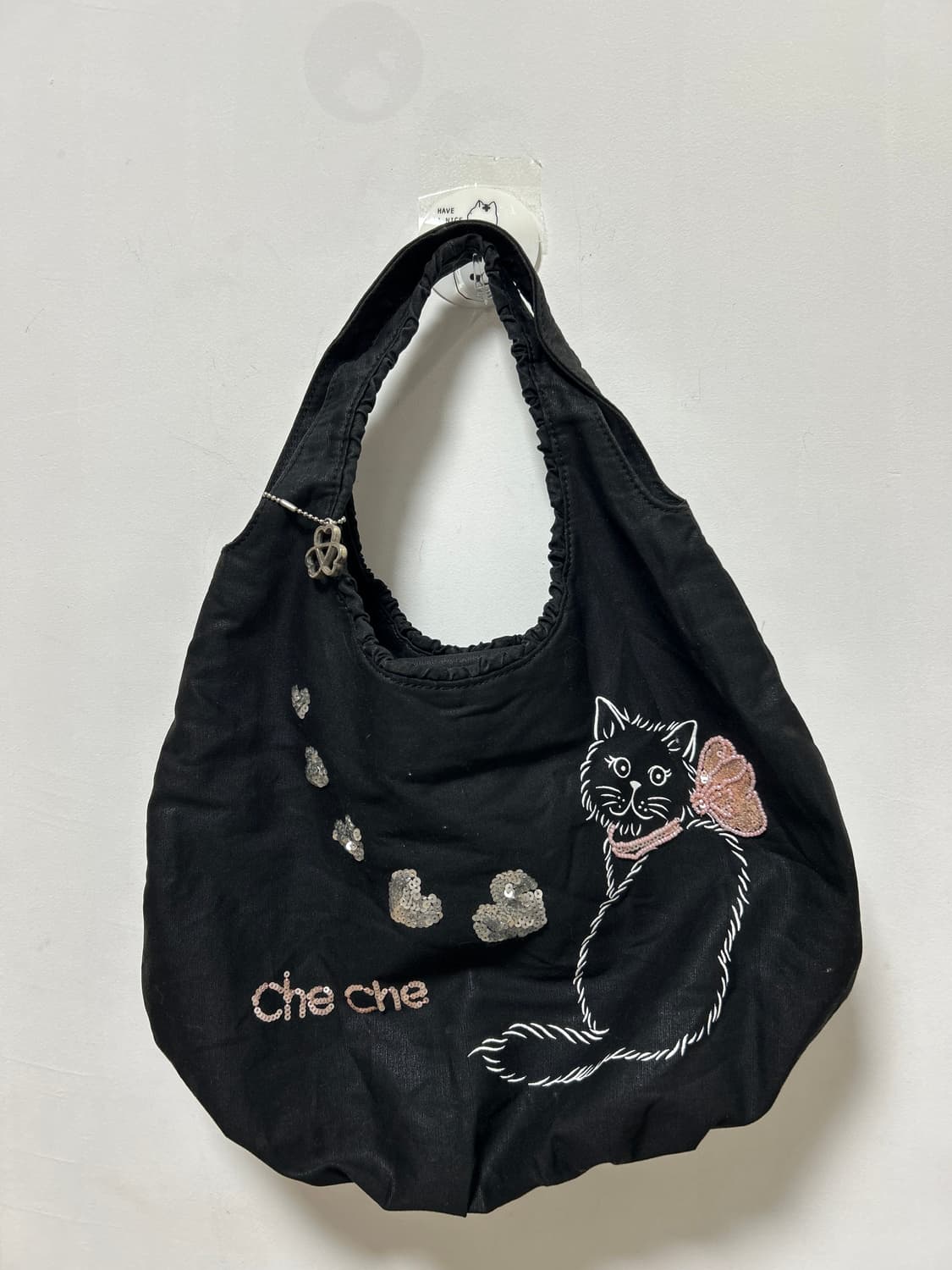 Cheche Newyork 스팽글 고양이 백 상품이미지1