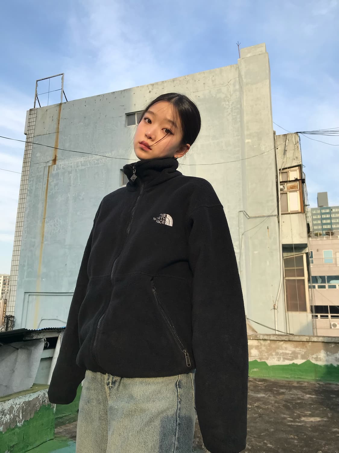 노스페이스 블랙 후리스 상품이미지6