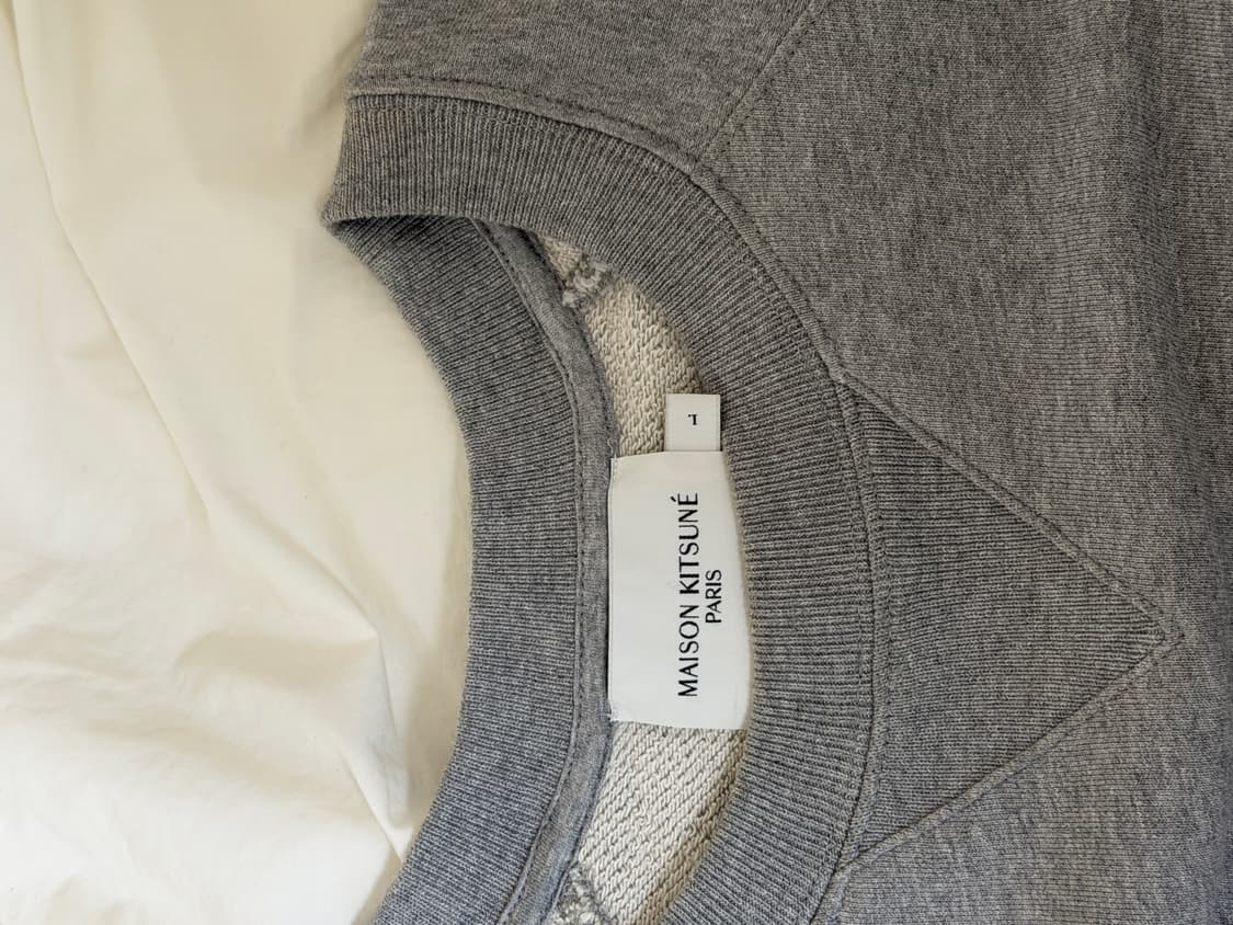 L) 메종키츠네 맨투맨  상품이미지3