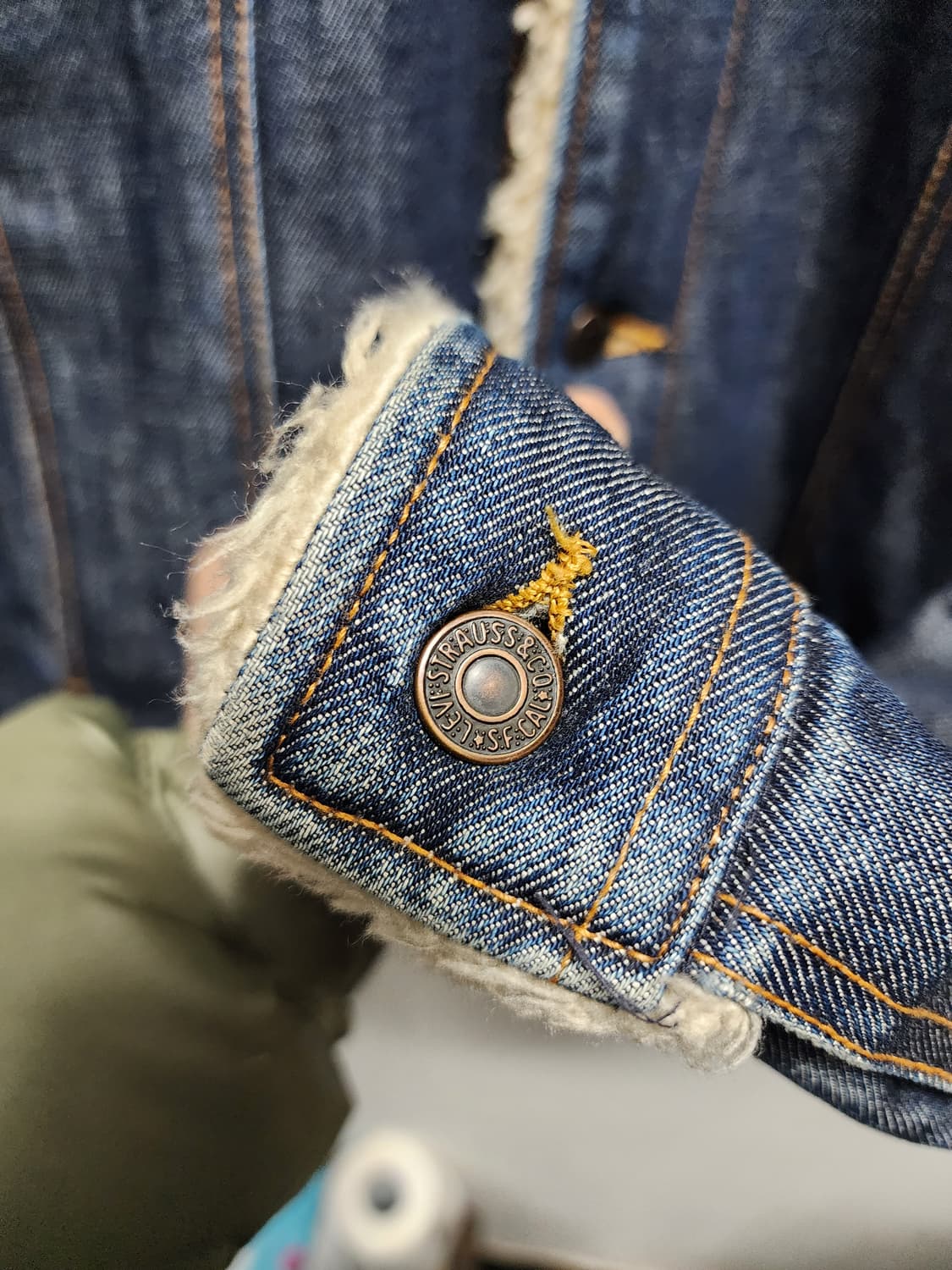 리바이스 쉐르파 데님 트러커 자켓 상품이미지4