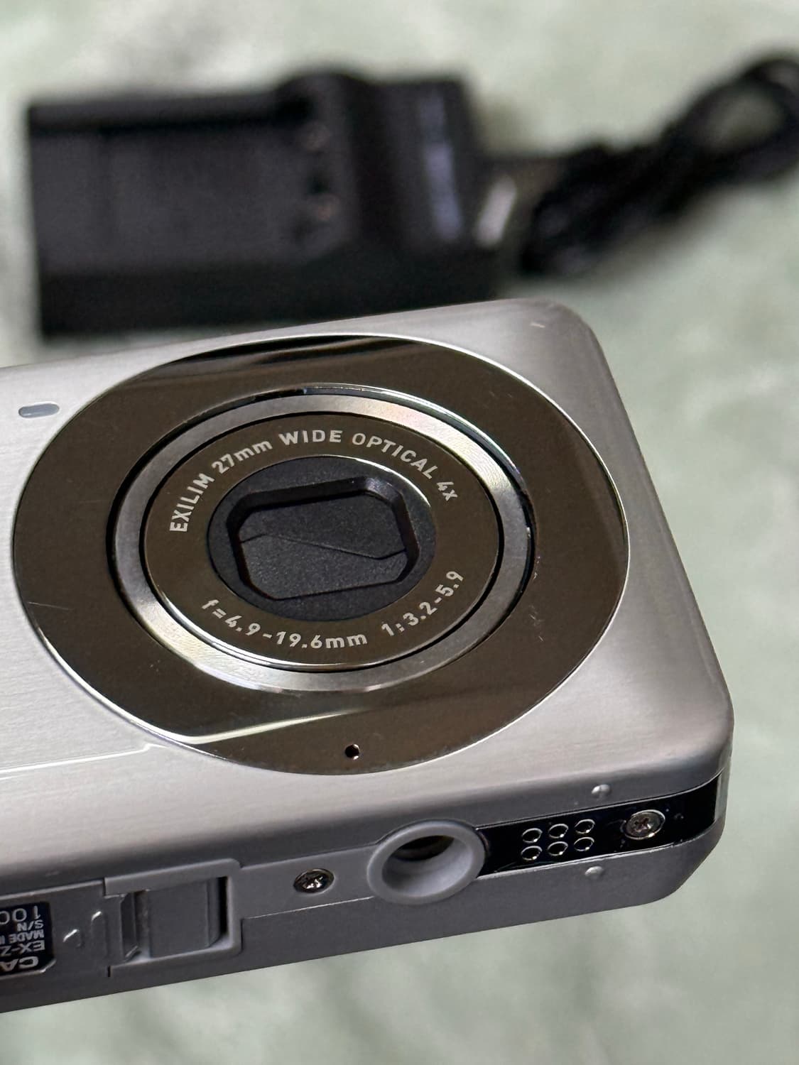 카시오 엑슬림 z800 실버(작례O) 상품이미지3