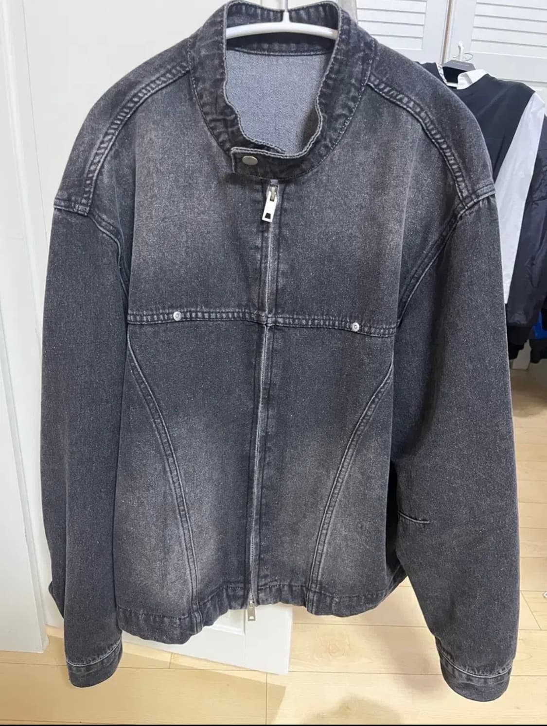 라퍼지스토어 데님 라이더 자켓 상품이미지1