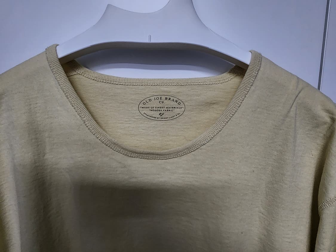 올드조 oldjoe 라운드넥 튜브티 38 사이즈 상품이미지2