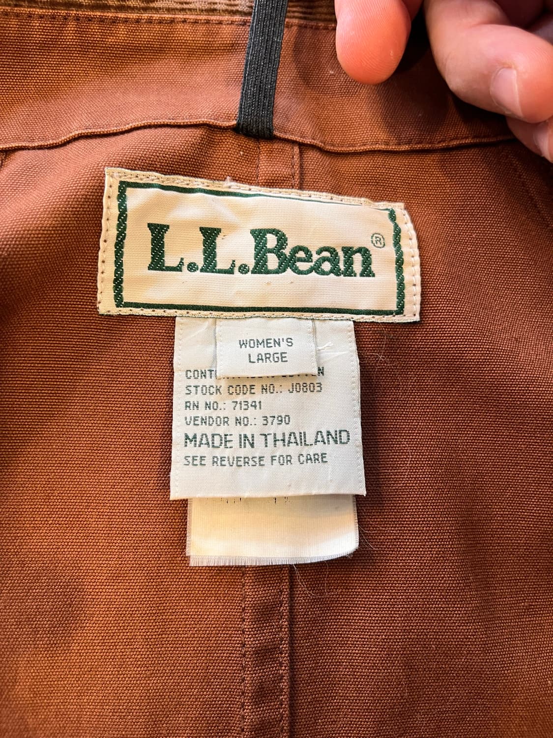 L.L.Bean 코듀로이 카라 싱글 코트 (Women’s L) 상품이미지6