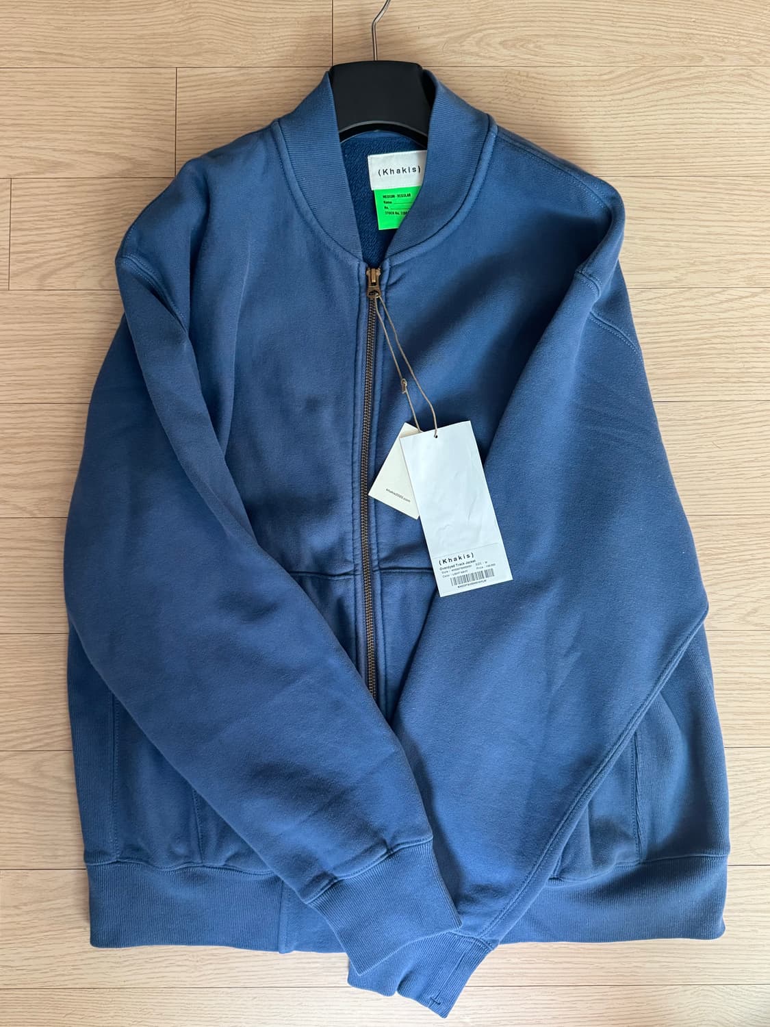 카키스 오버다이드 트랙 자켓 라이트 네이비 m 상품이미지1