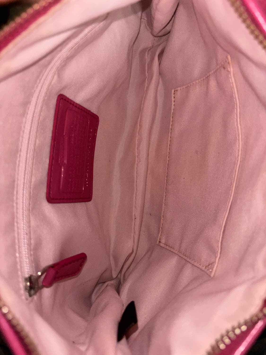 Coach pink vintage shoulder bag 상품이미지3