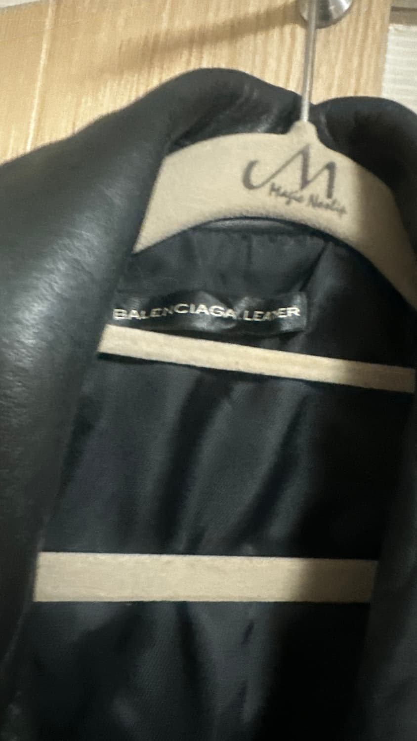 발렌시아가 램스킨 레더자켓 36 상품이미지9