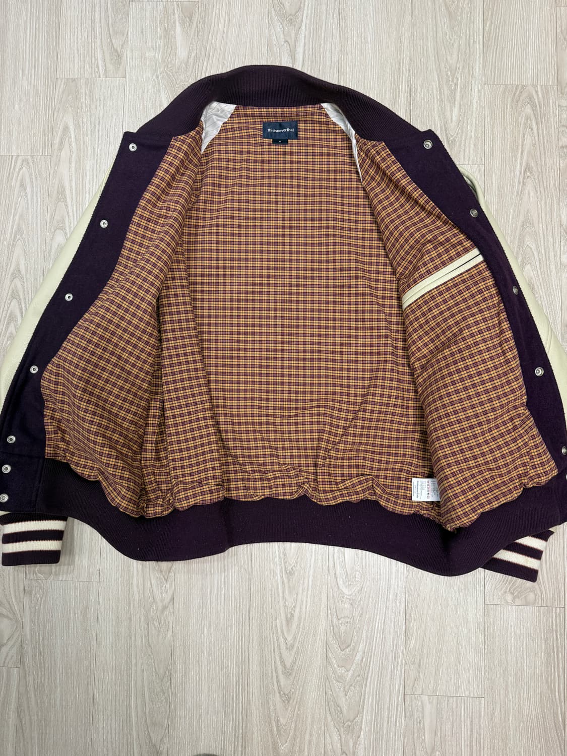 디스이즈네버댓 바시티자켓 상품이미지2